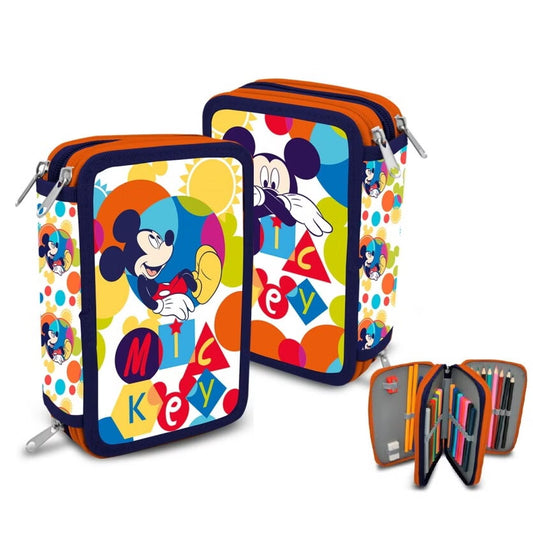 Disney Mickey Mouse – Mäppchen 3-fach Reißverschluss